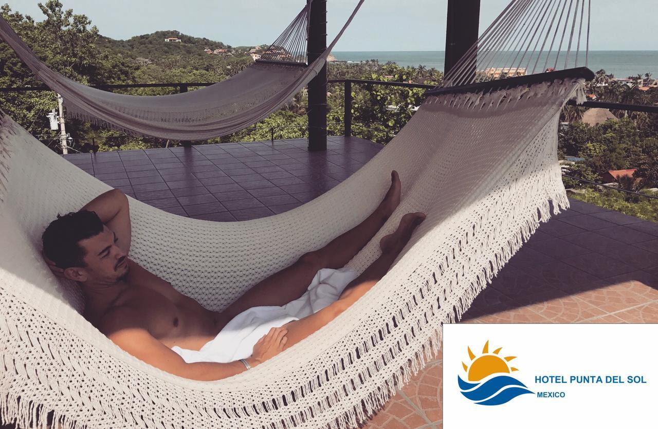 Hotel Punta del Sol Zipolite Esterno foto